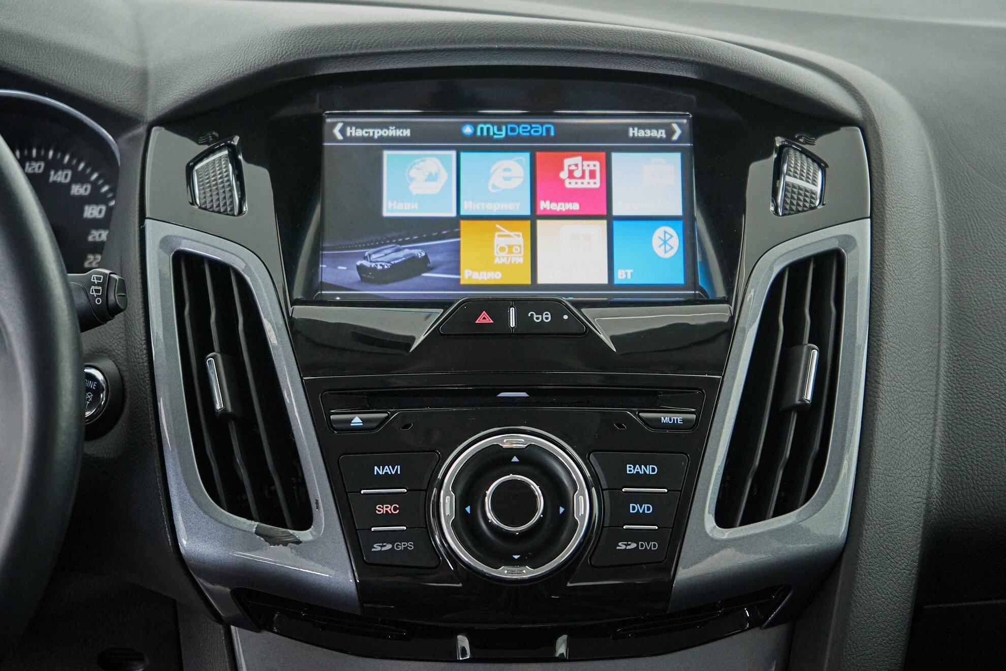 Ford Focus 2014, черный