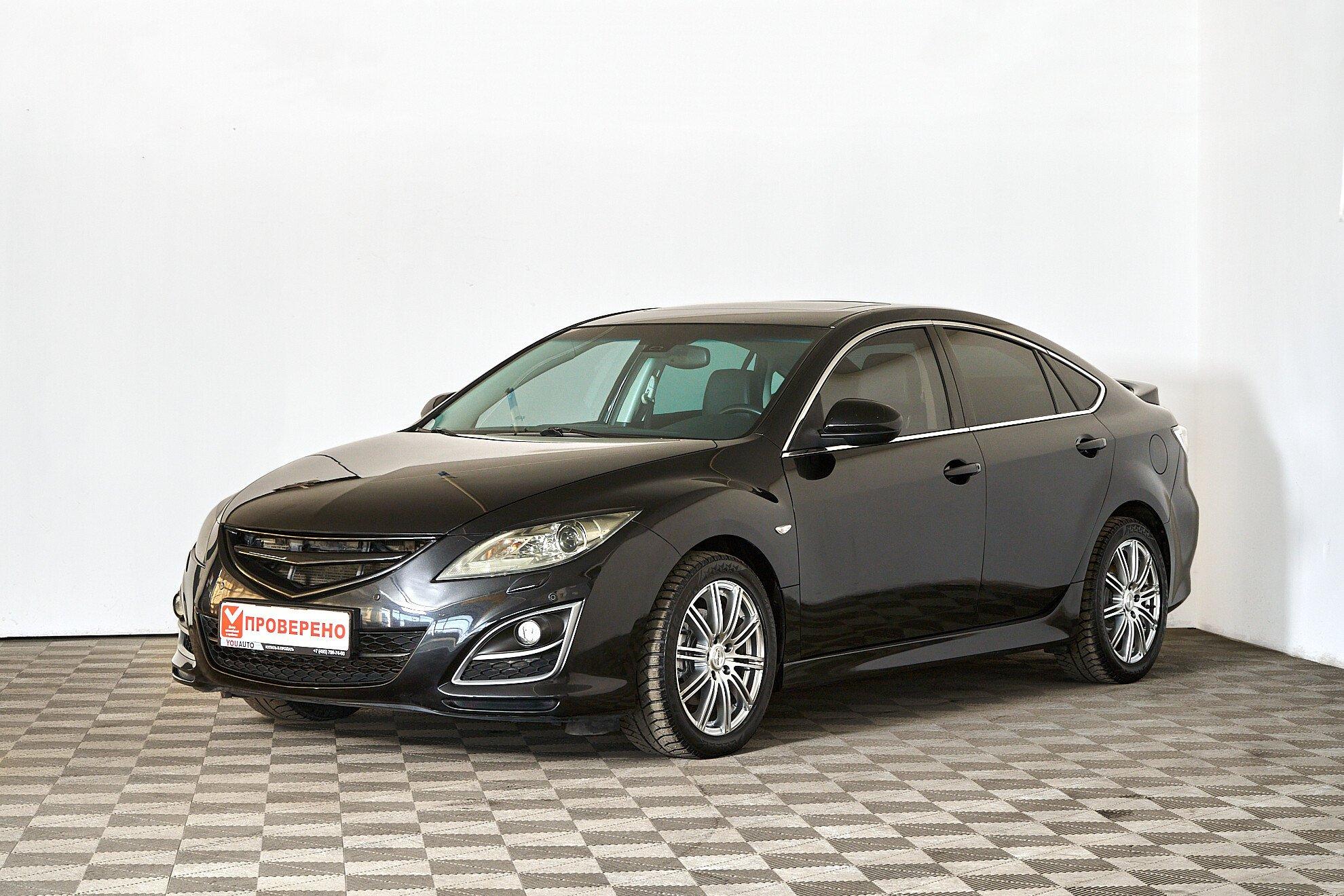 Mazda 6 2011, черный