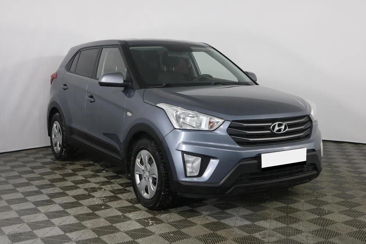 Hyundai Creta 2017, серый