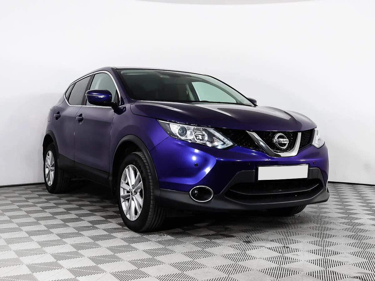 Nissan Qashqai 2015, синий