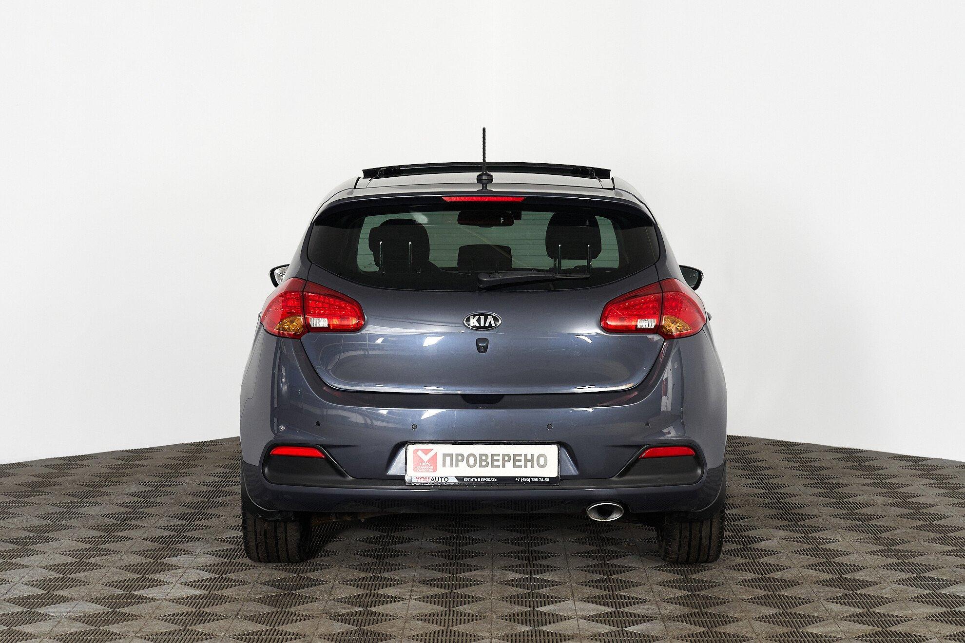 Kia Ceed 2012, синий