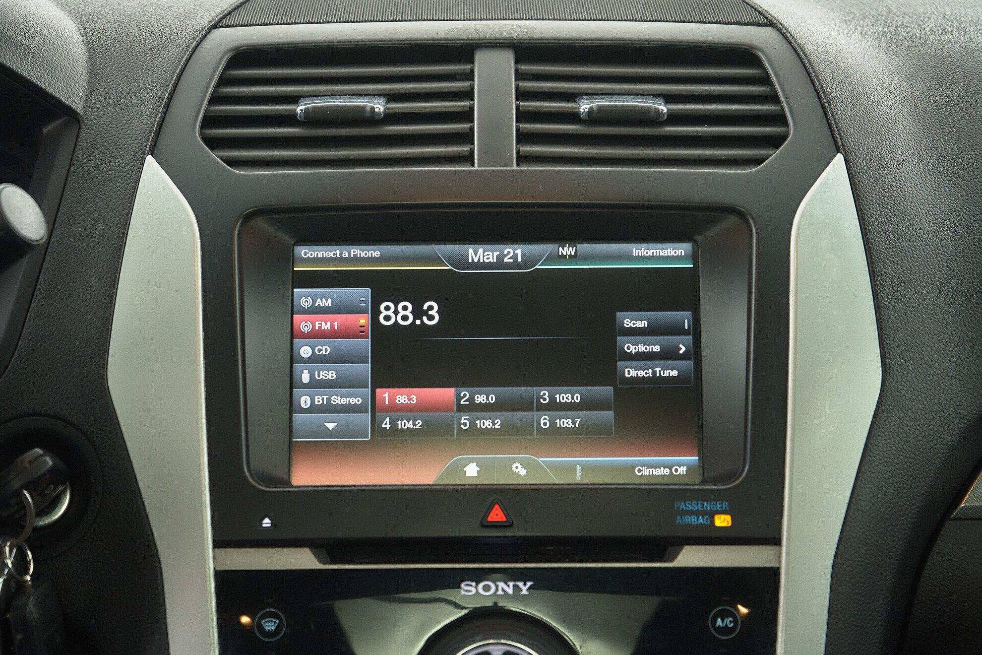 Ford Explorer 2014, черный