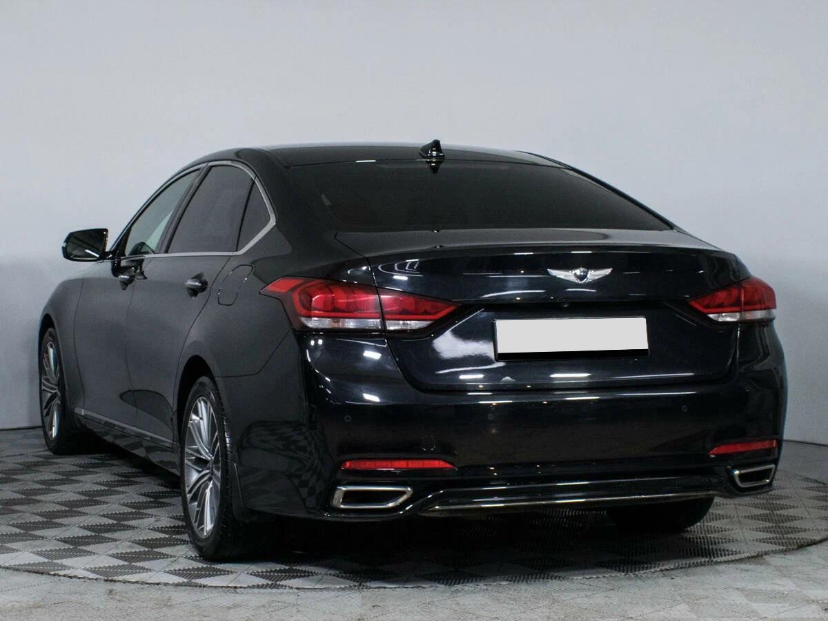 Genesis G80 2019, черный