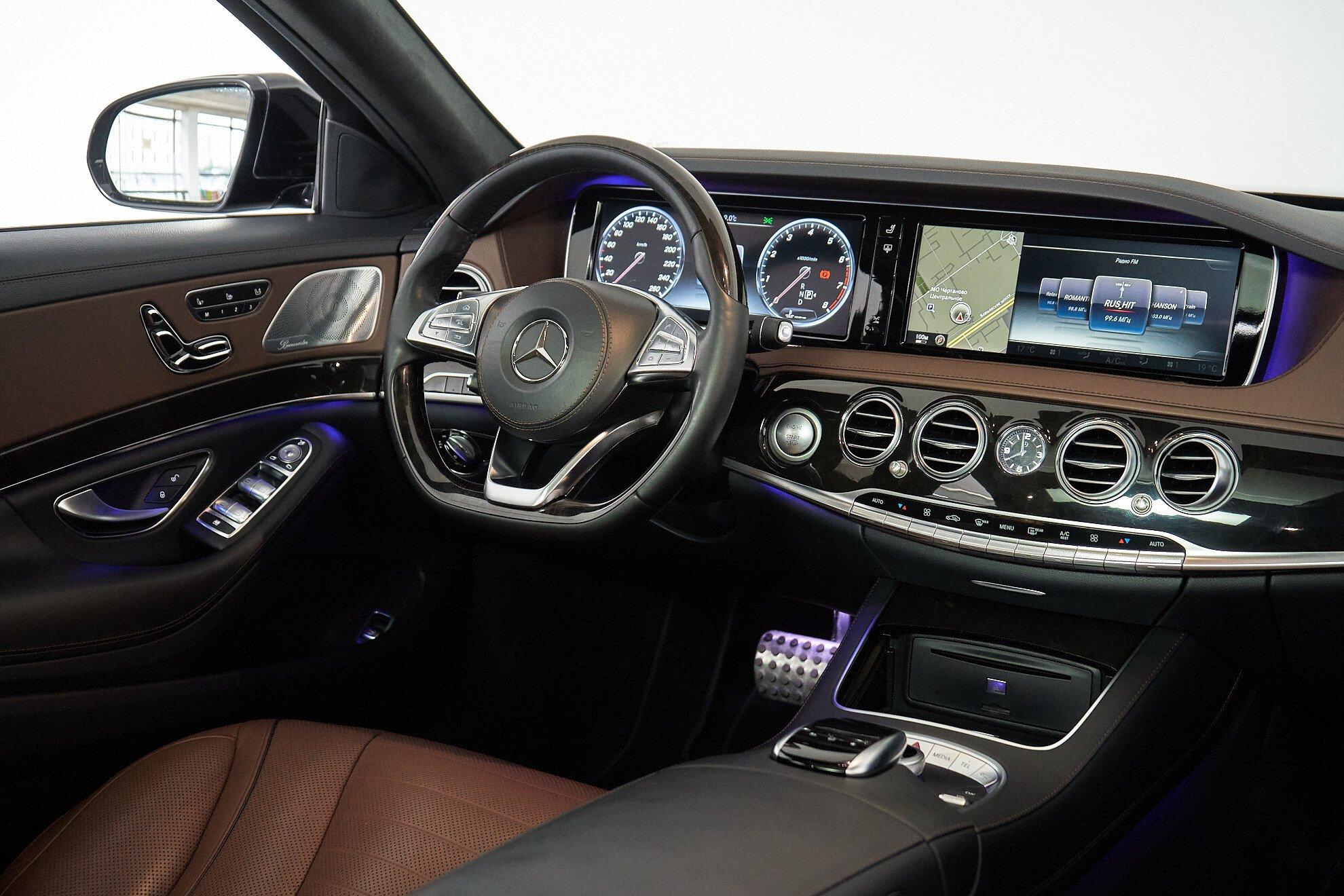 Mercedes-Benz S-Класс 2014, черный