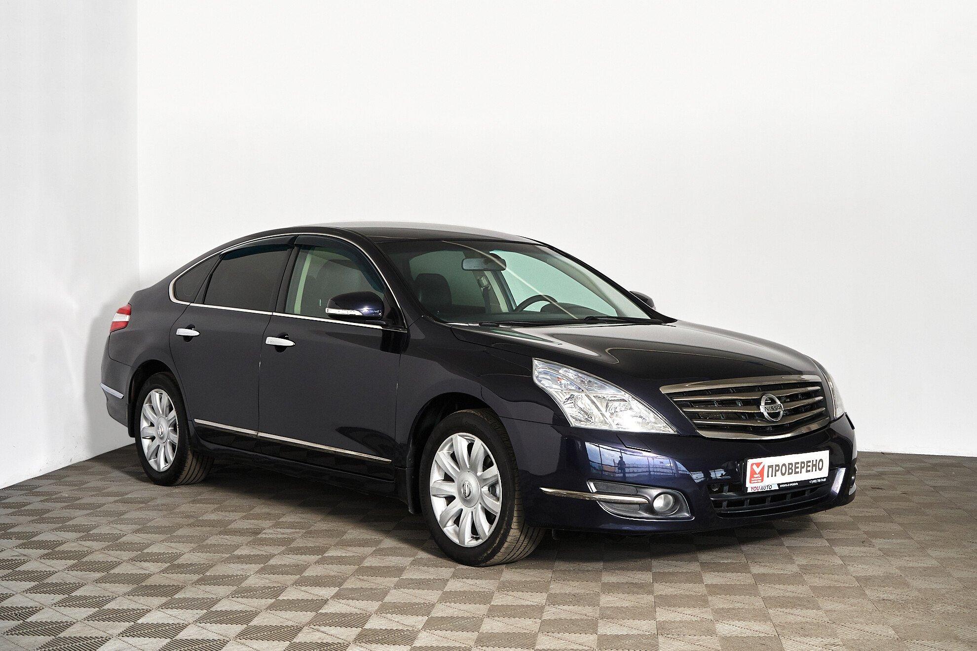 Nissan Teana 2011, черный