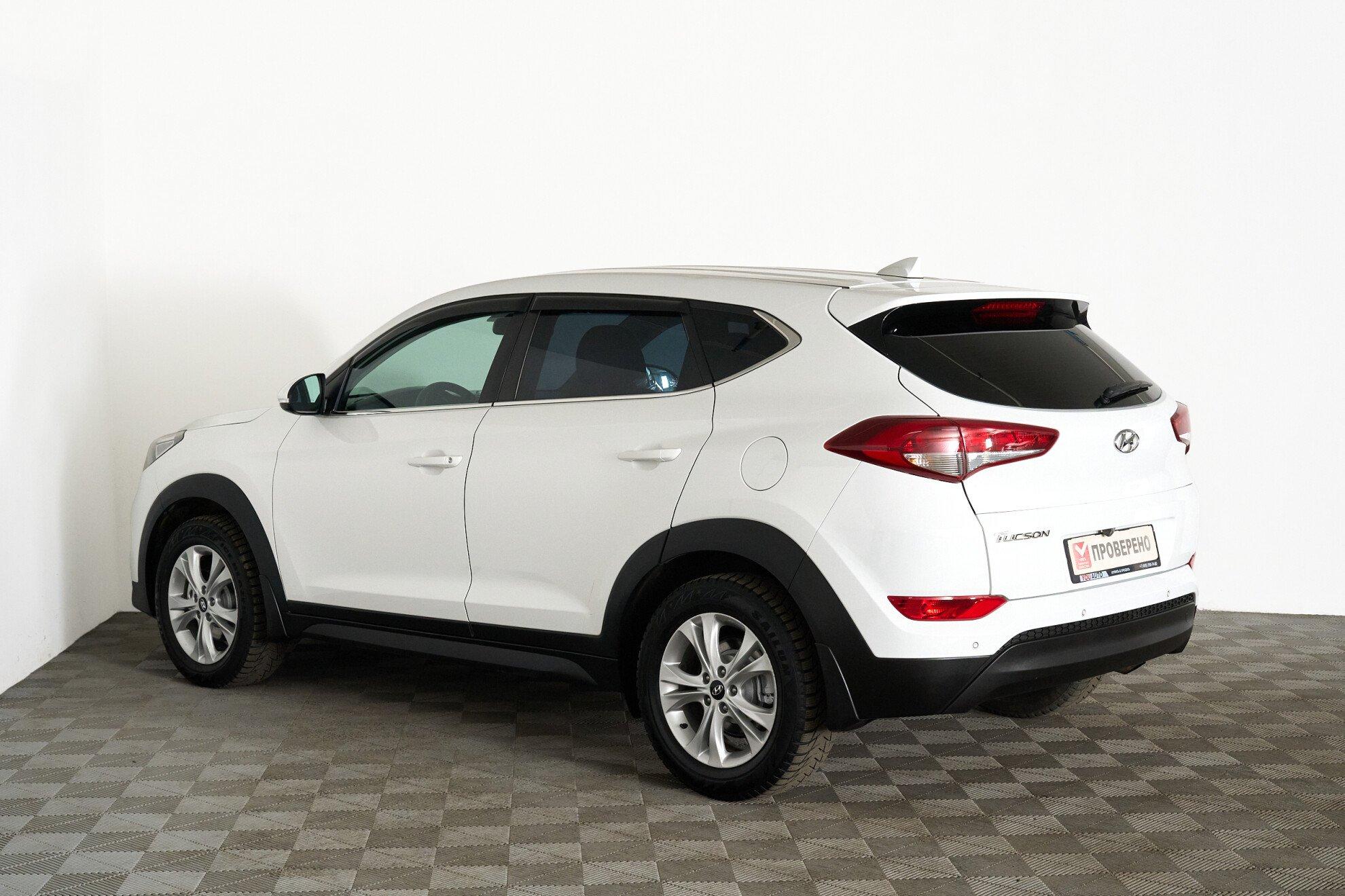 Hyundai Tucson 2017, белый