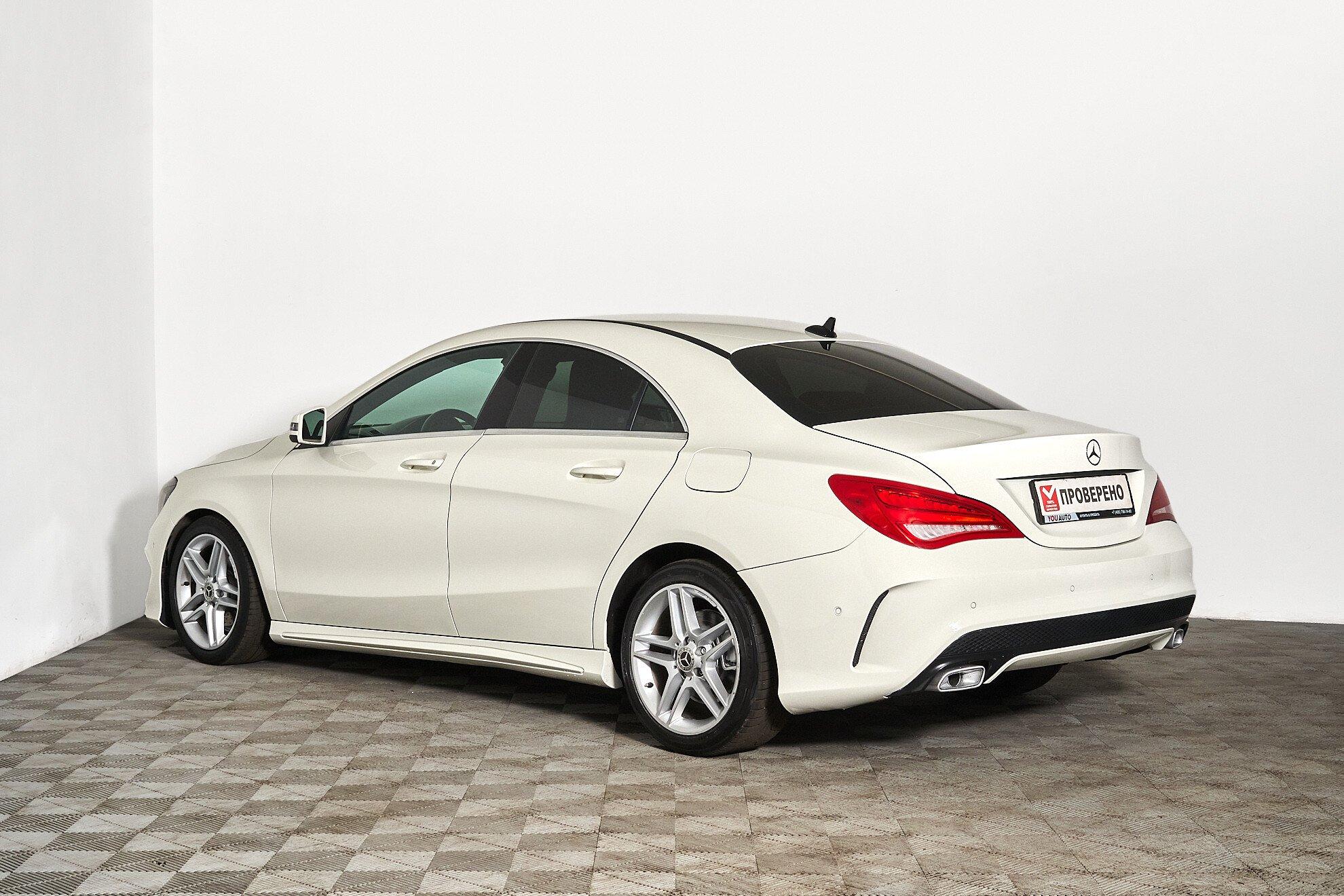 Mercedes-Benz CLA 2013, белый