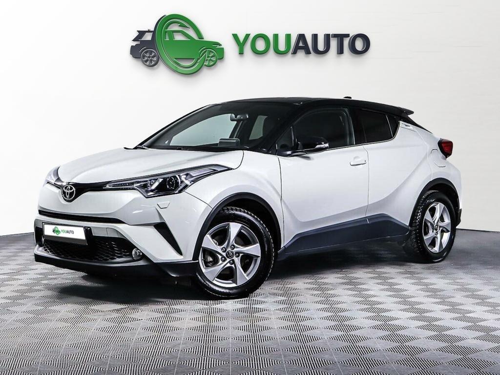 Toyota C-HR 2018, белый