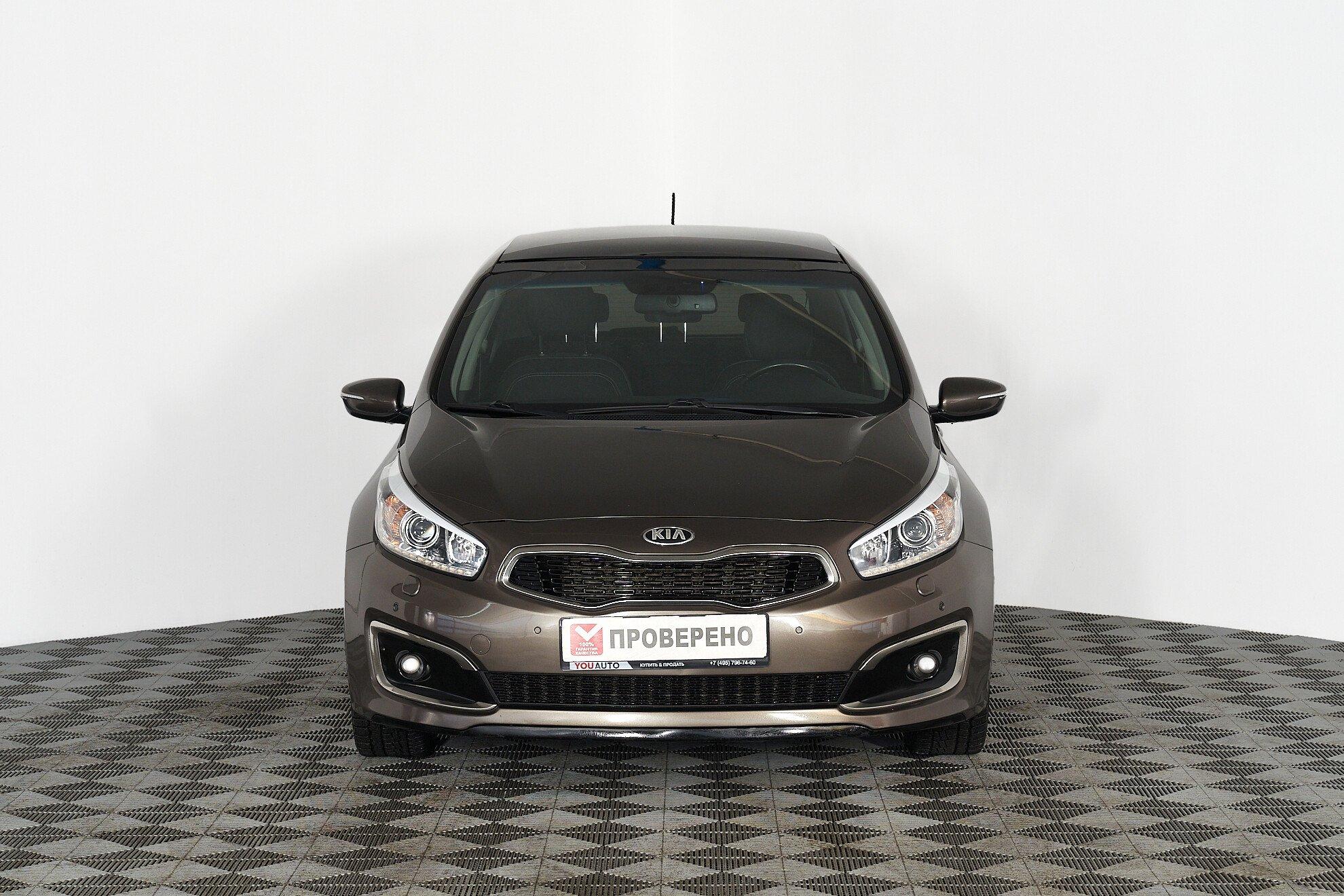 Kia Ceed 2017, коричневый