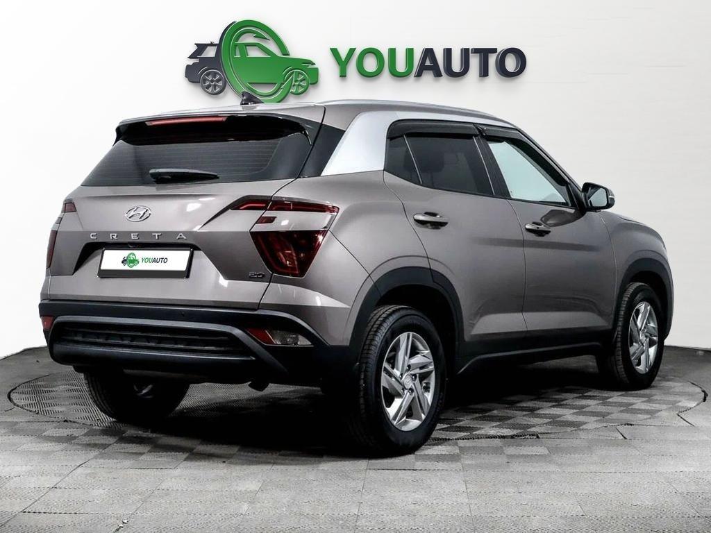 Hyundai Creta 2022, коричневый