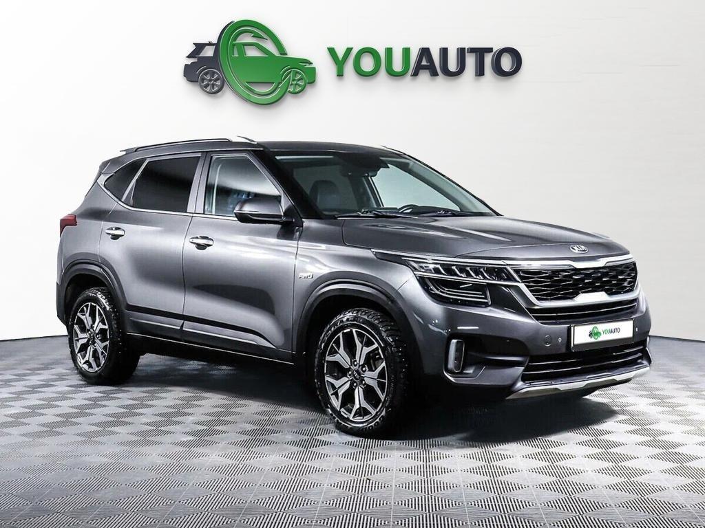 Kia Seltos 2021, серый