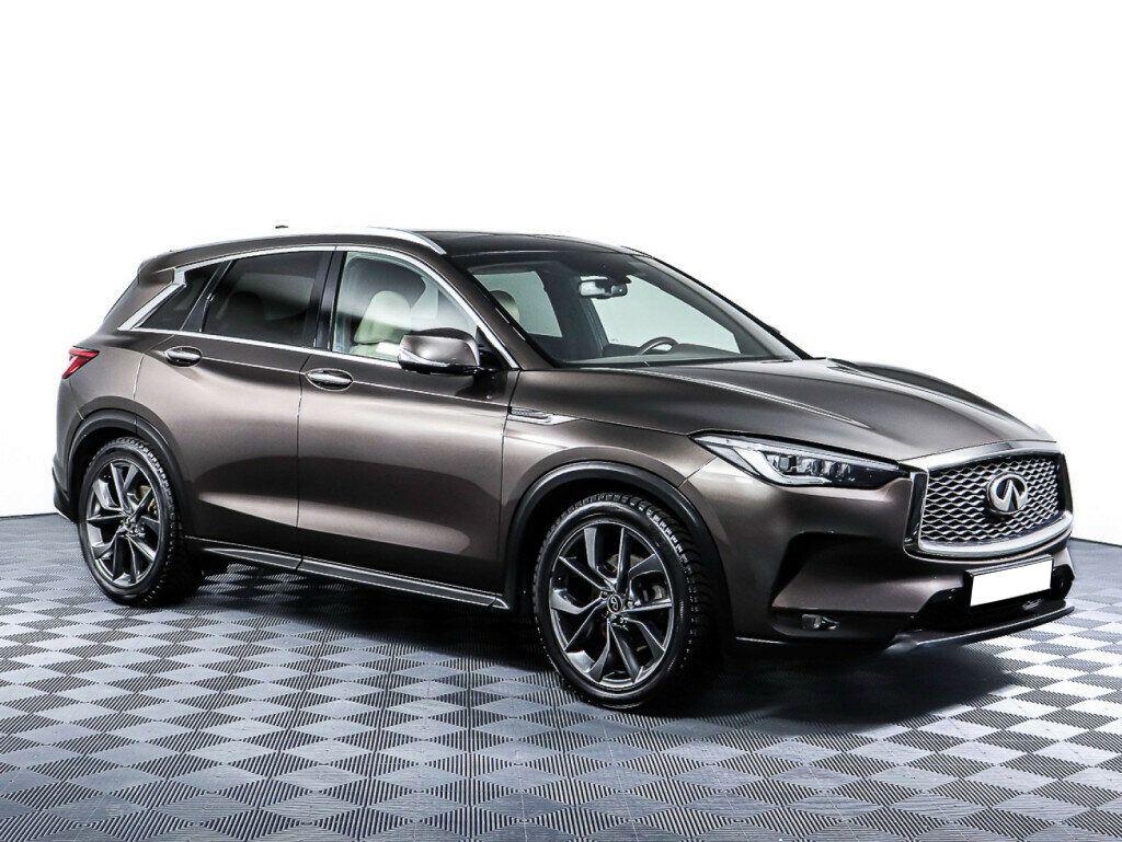 Infiniti QX50 2021, коричневый