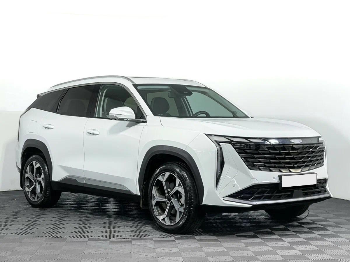 Geely Atlas 2024, белый