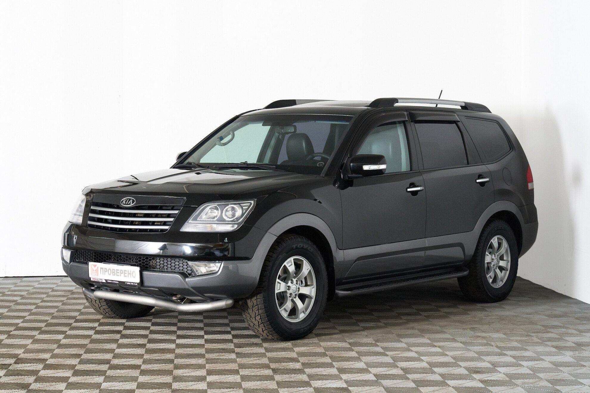 Kia Mohave 2011, черный