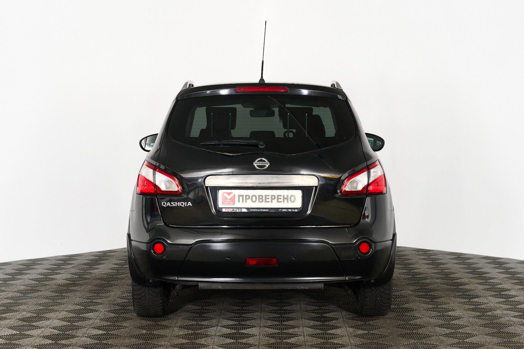 Nissan Qashqai+2 2010, черный