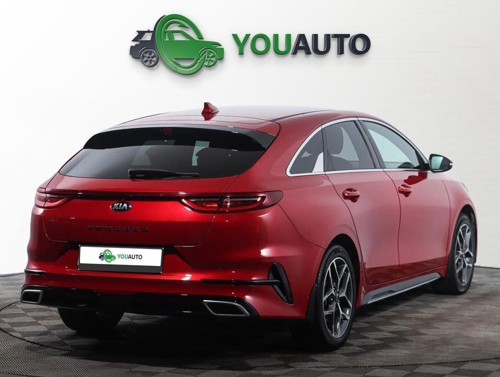Kia Proceed 2019, красный