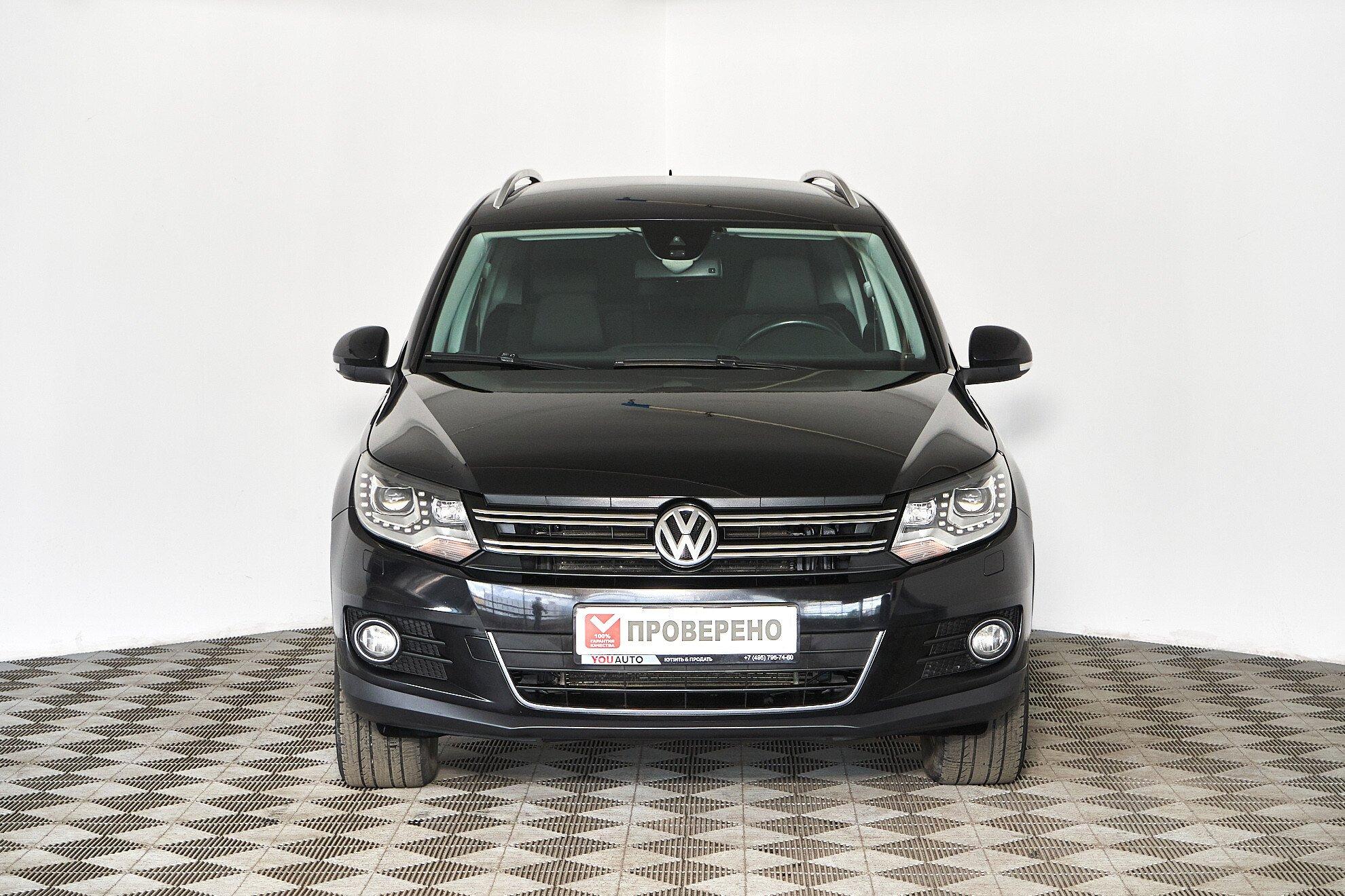 Volkswagen Tiguan 2013, черный