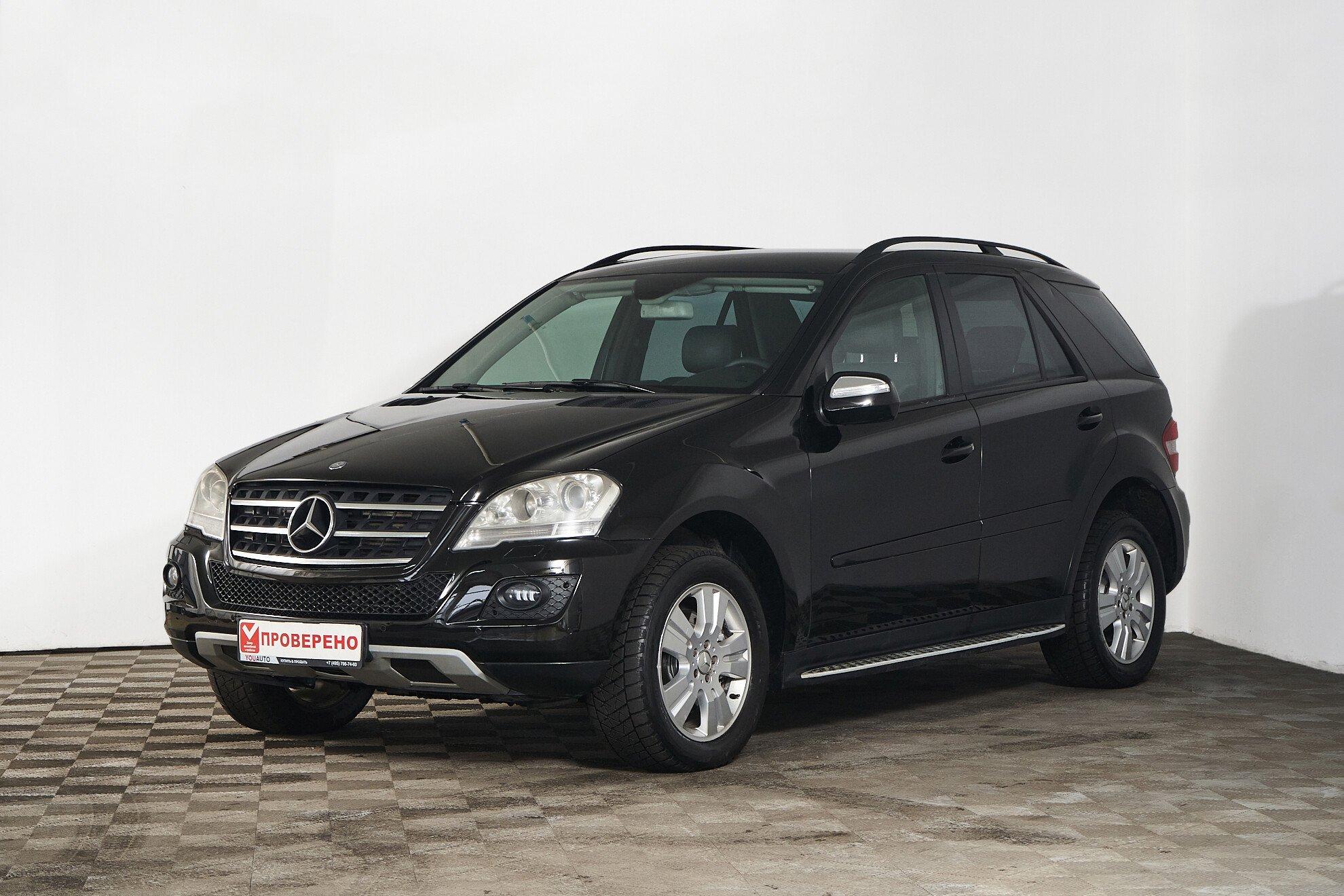 Mercedes-Benz M-Класс 2008, черный