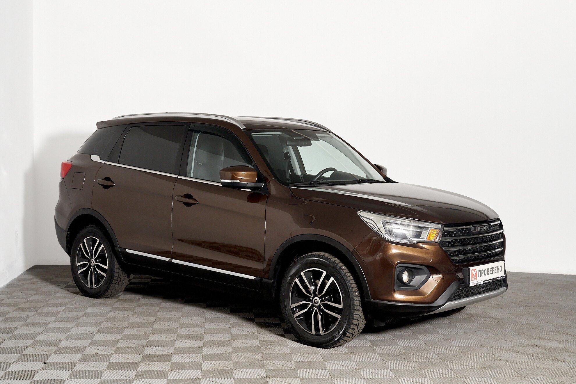 Lifan X70 2018, коричневый