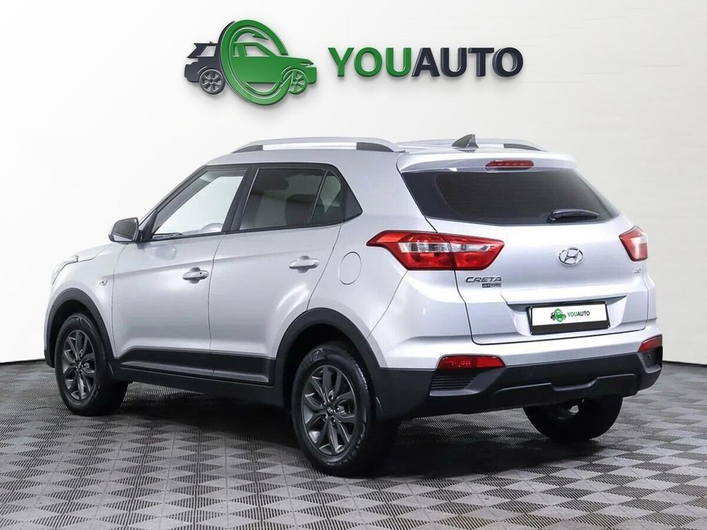 Hyundai Creta 2020, серебряный