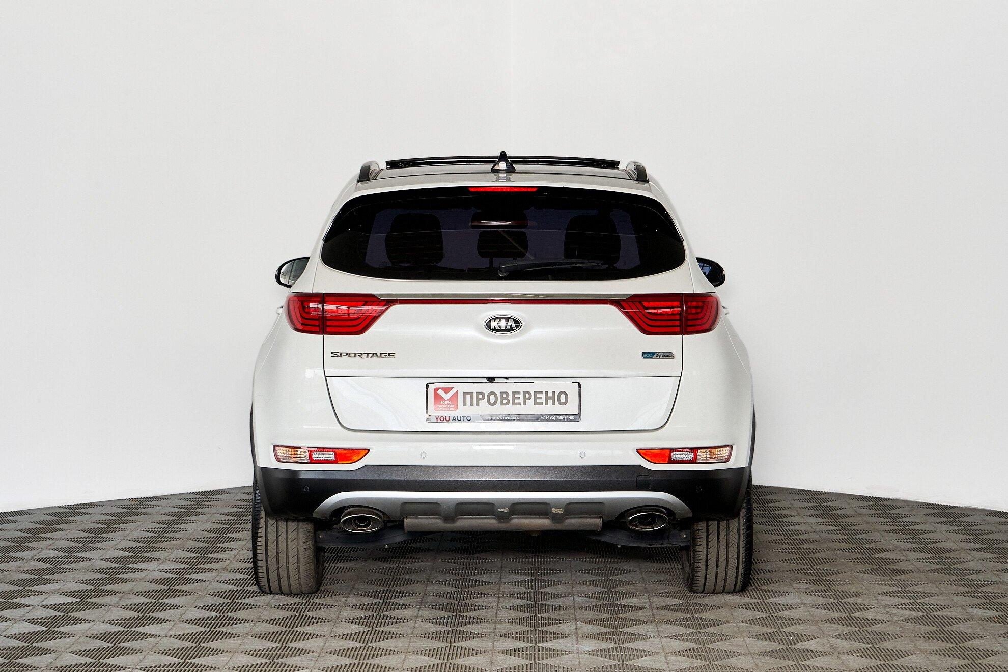 Kia Sportage 2016, белый
