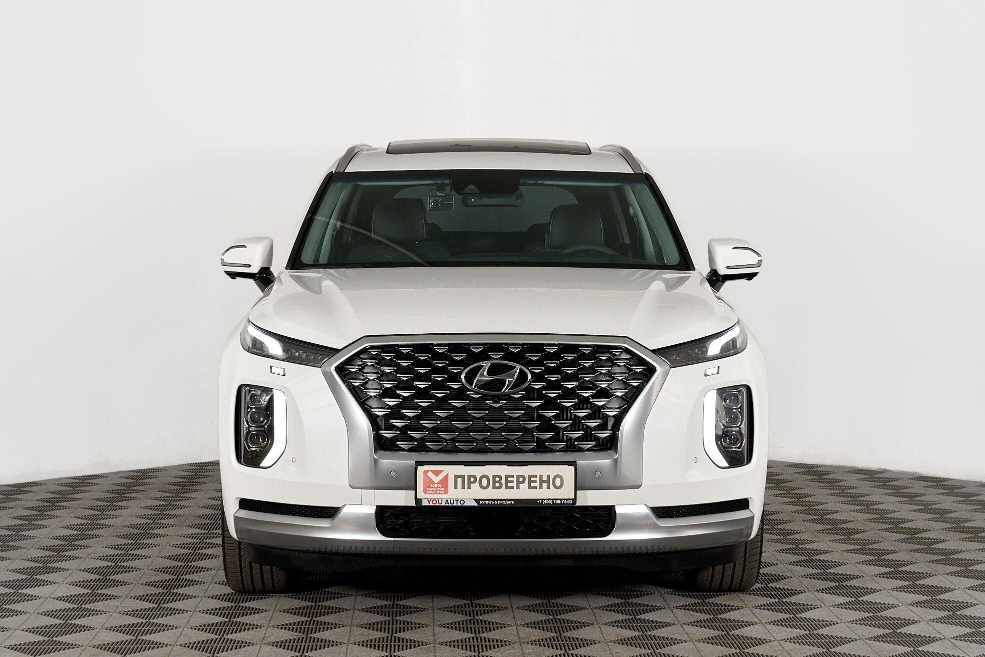 Hyundai Palisade 2021, белый