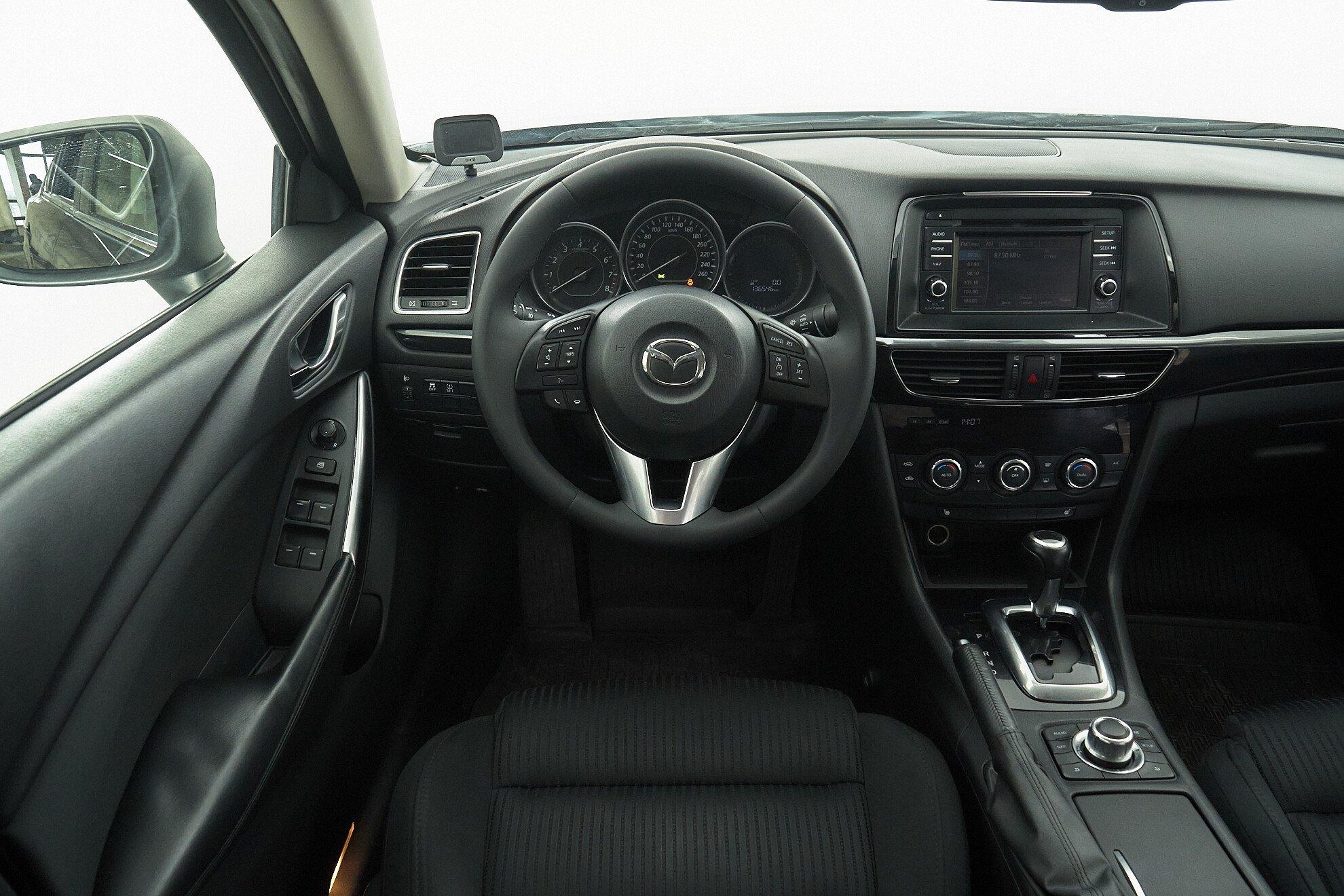 Mazda 6 2014, синий