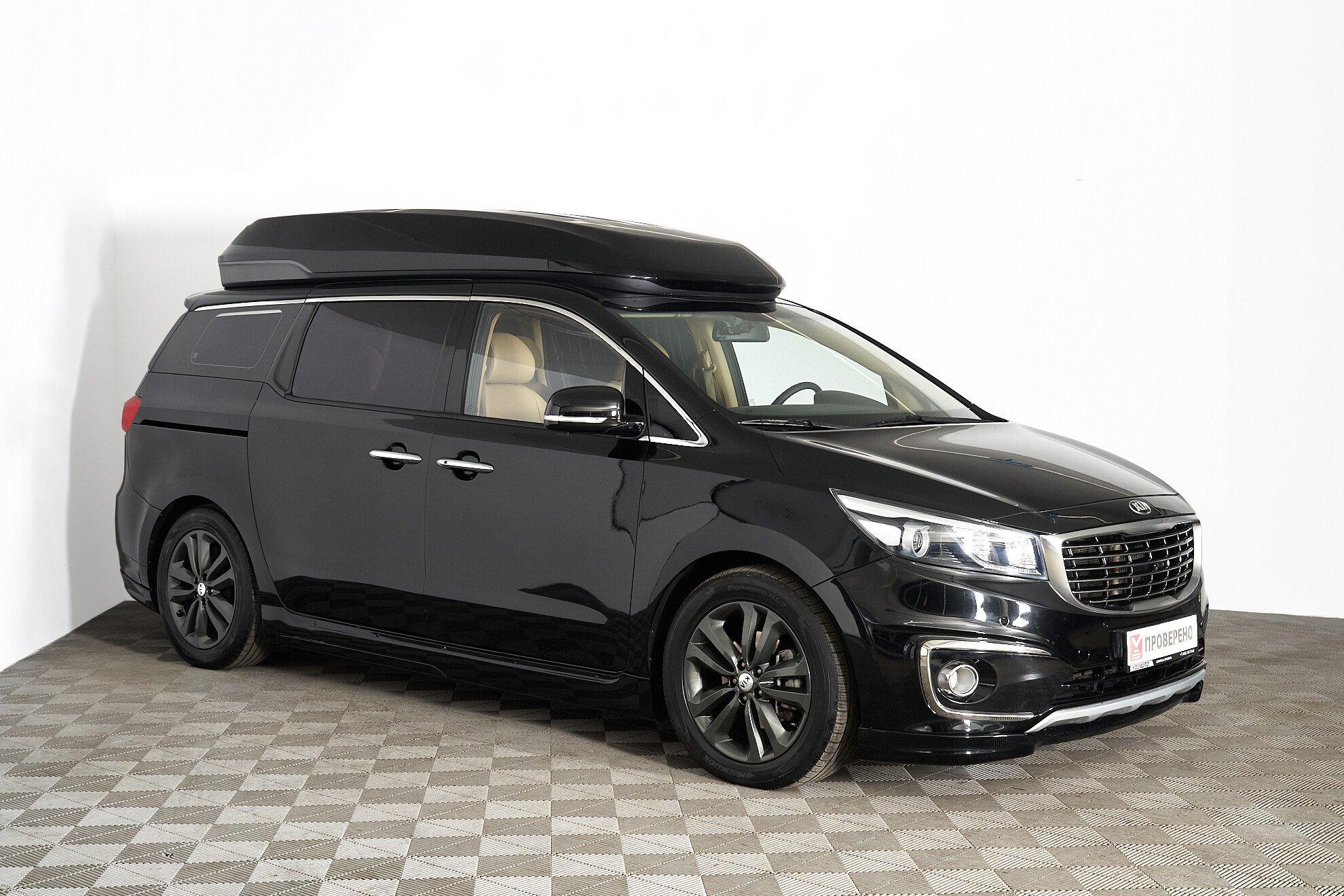 Kia Carnival 2020, черный