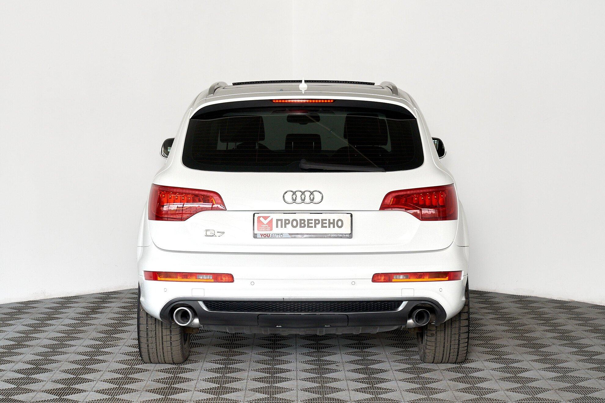 Audi Q7 2014, белый