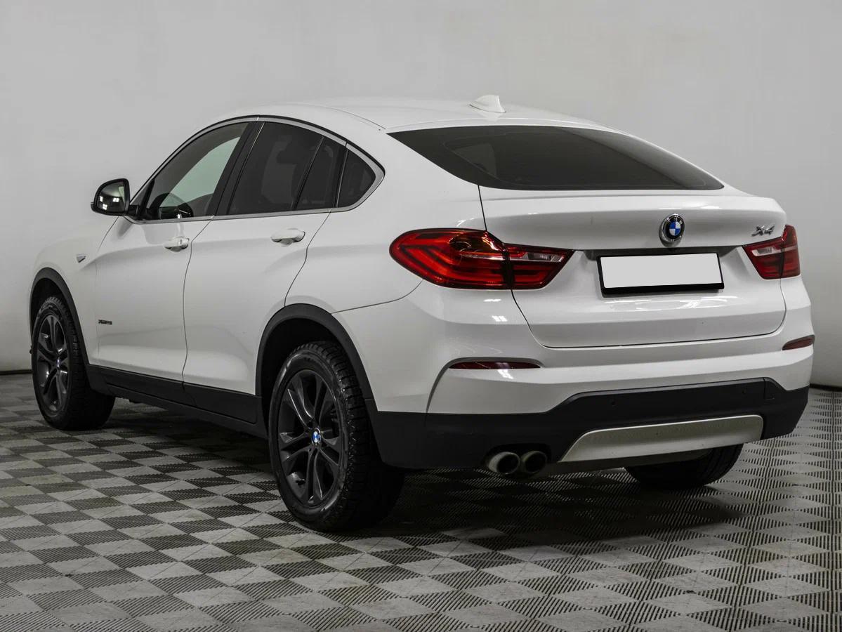 BMW X4 2018, белый