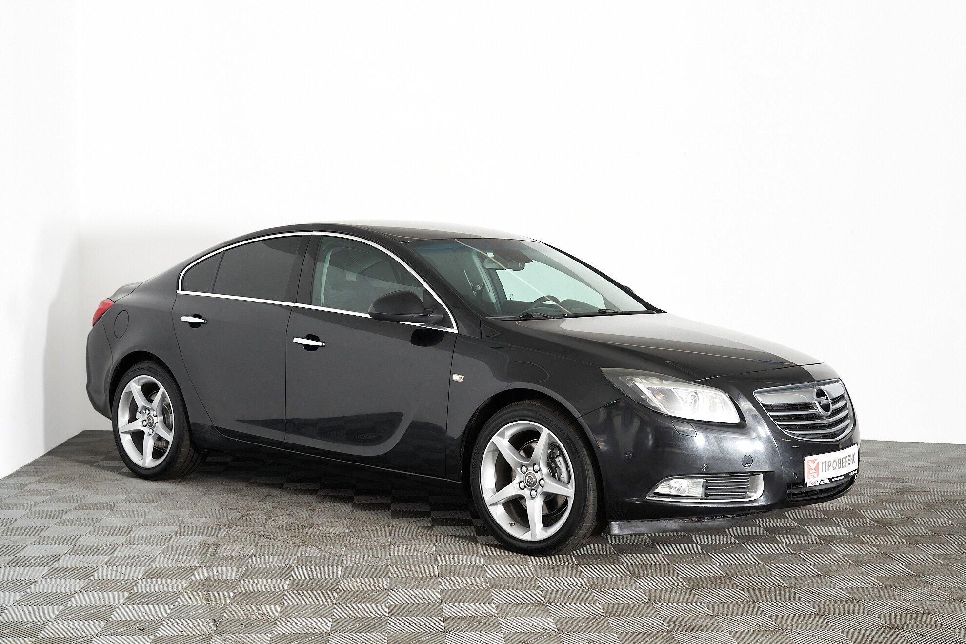 Opel Insignia 2012, черный