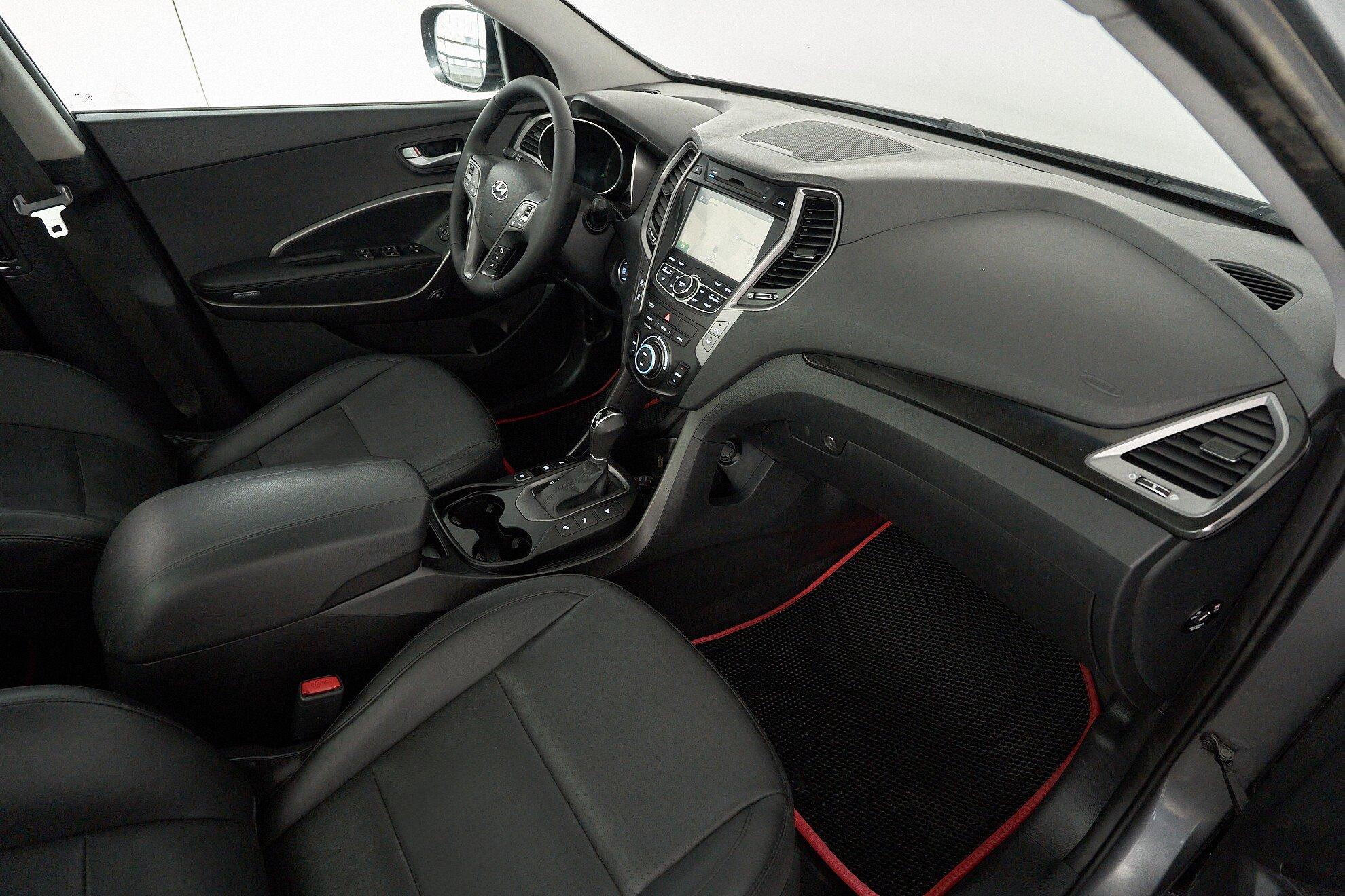 Hyundai Santa Fe 2014, серый