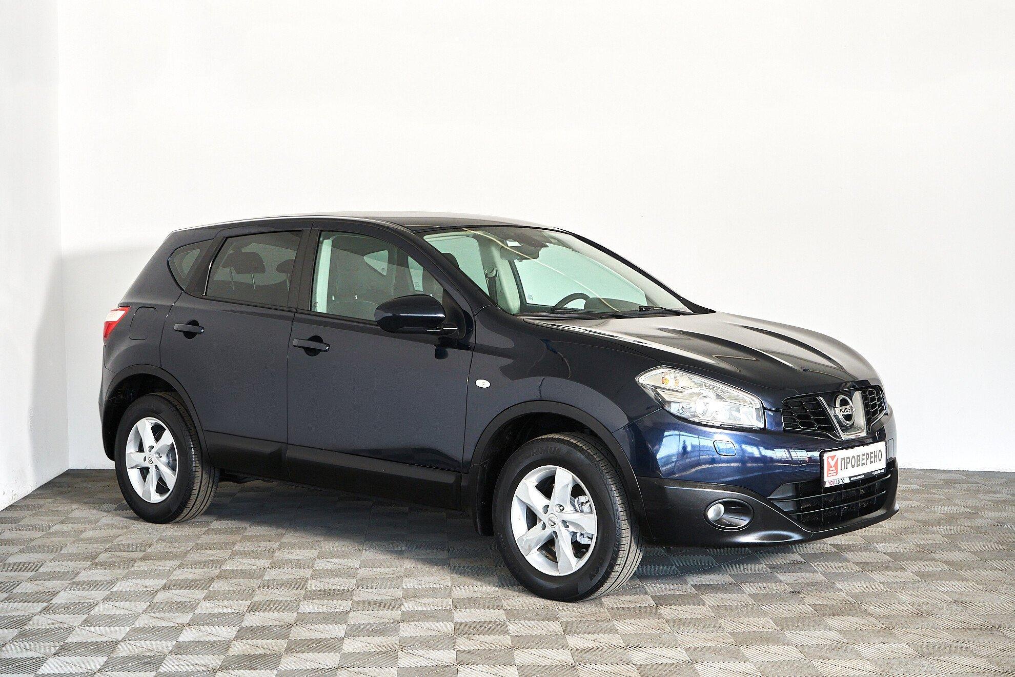 Nissan Qashqai 2012, синий