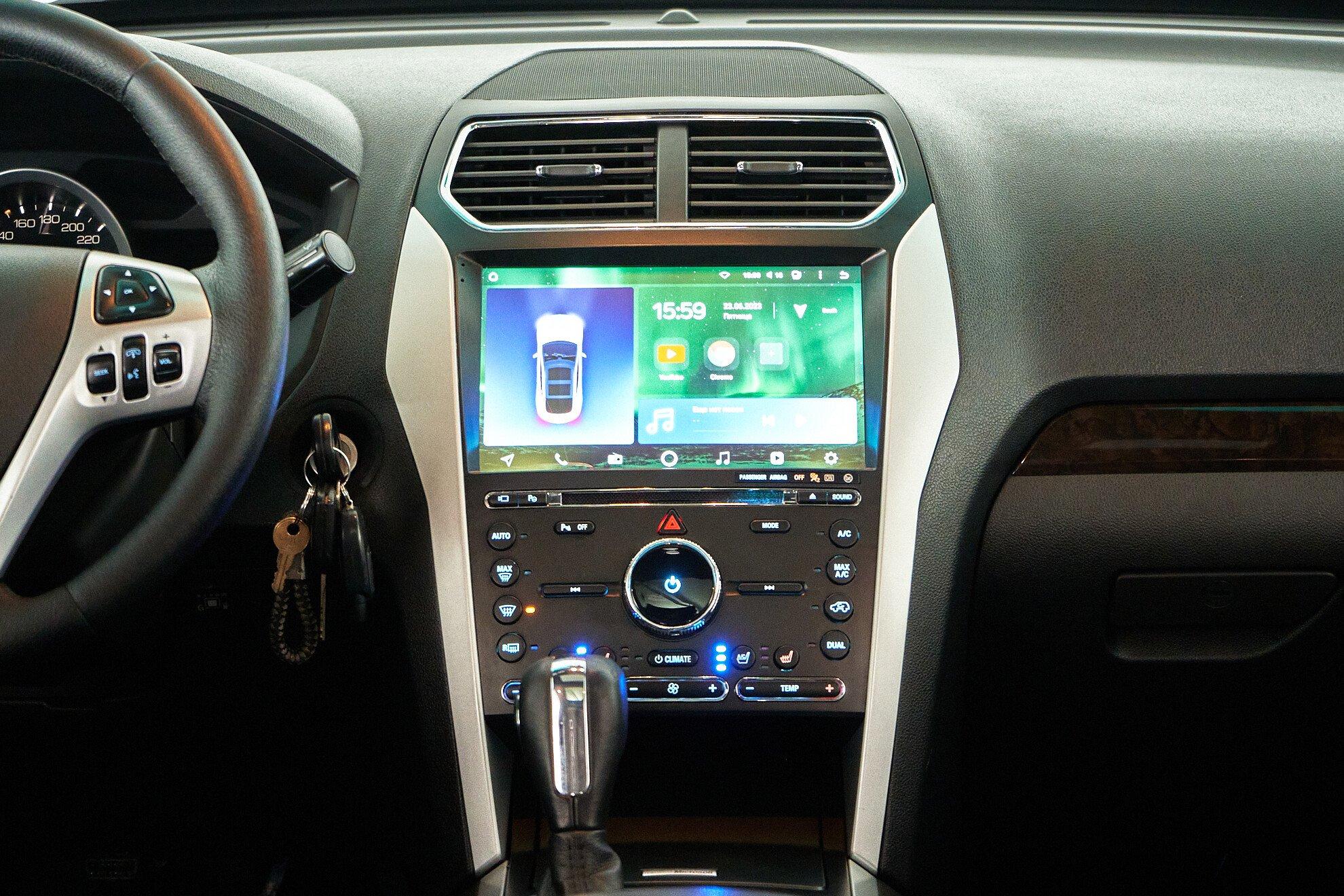 Ford Explorer 2014, серый