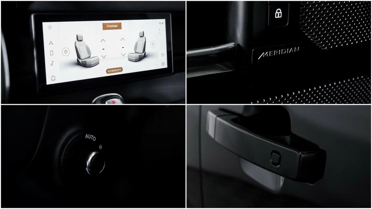 Land Rover Defender 2020, черный