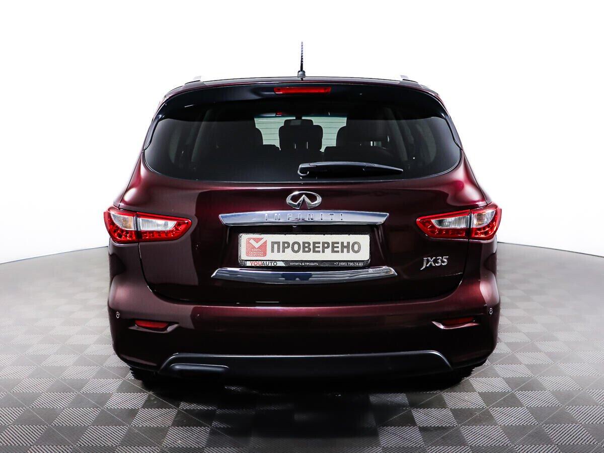 Infiniti JX 2013, пурпурный