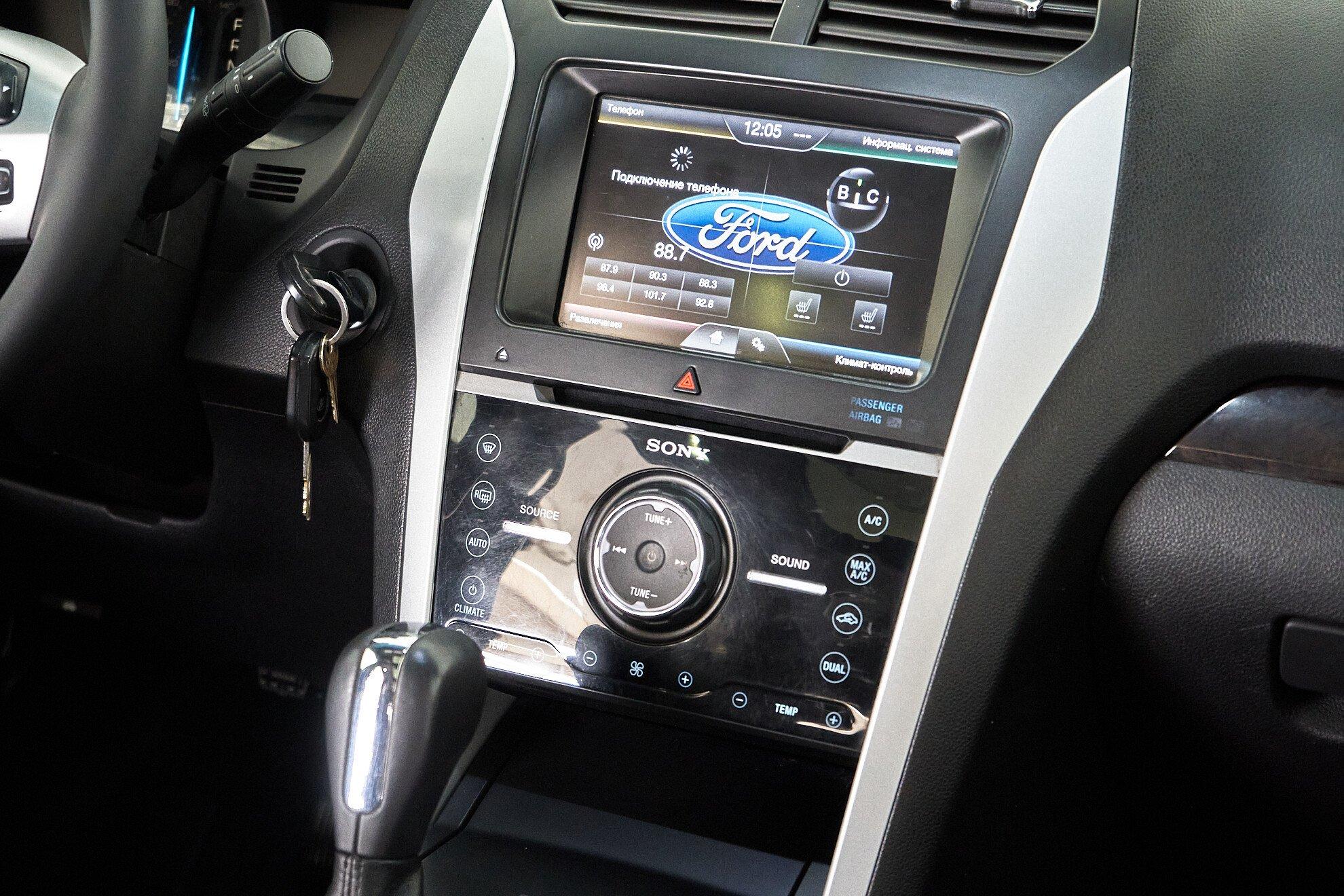 Ford Explorer 2014, белый