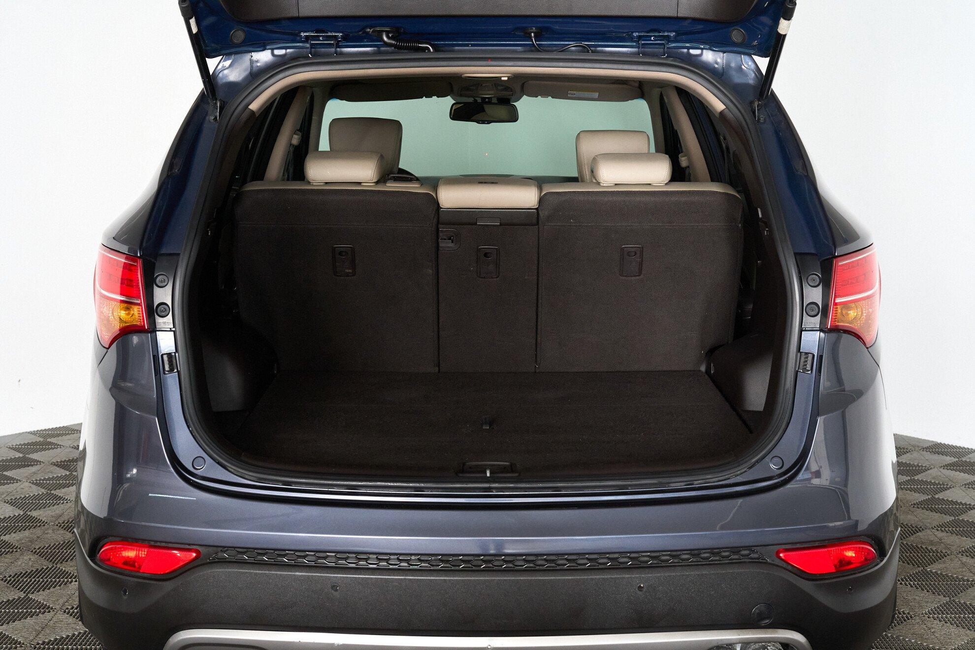 Hyundai Santa Fe 2014, синий