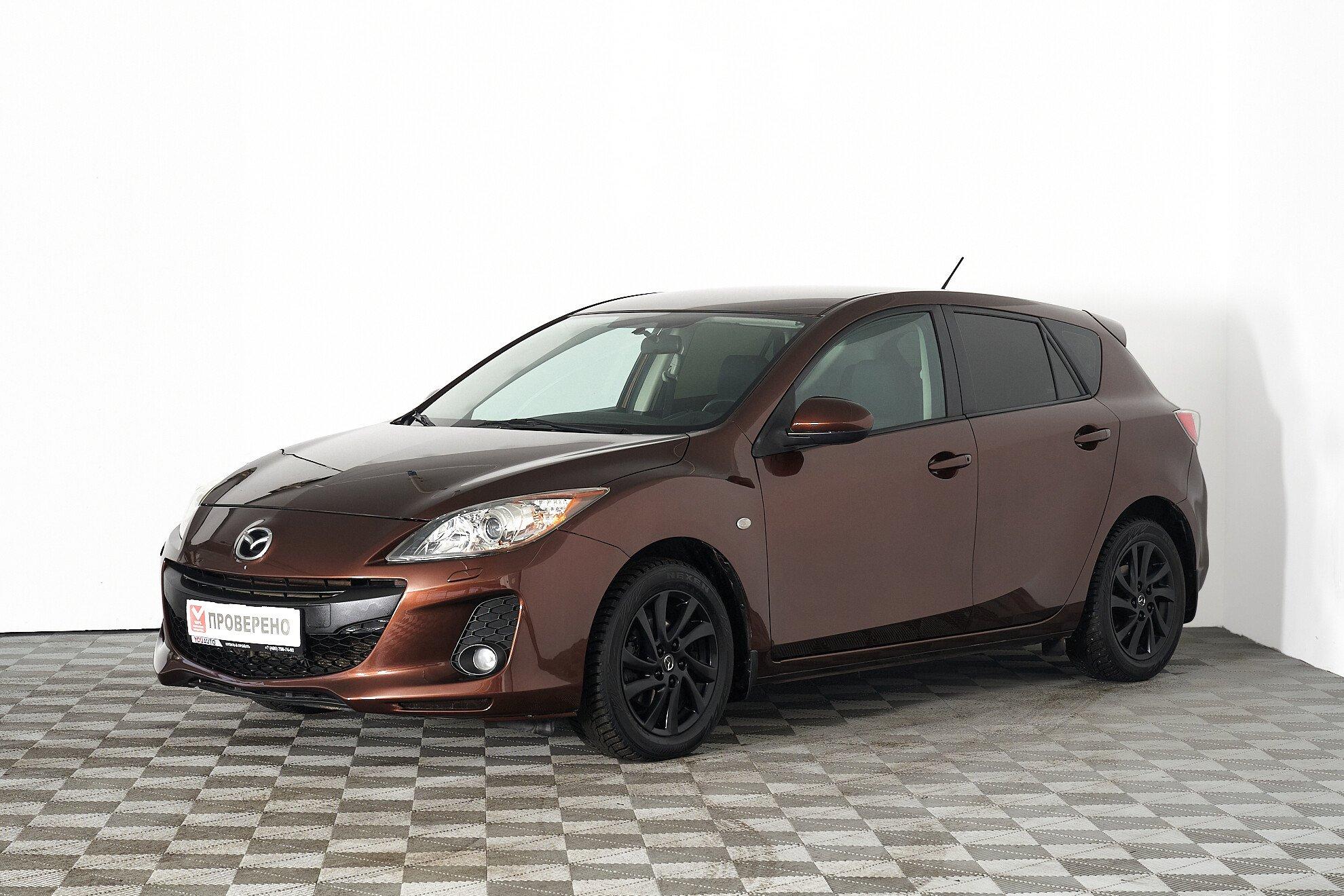 Mazda 3 2012, коричневый