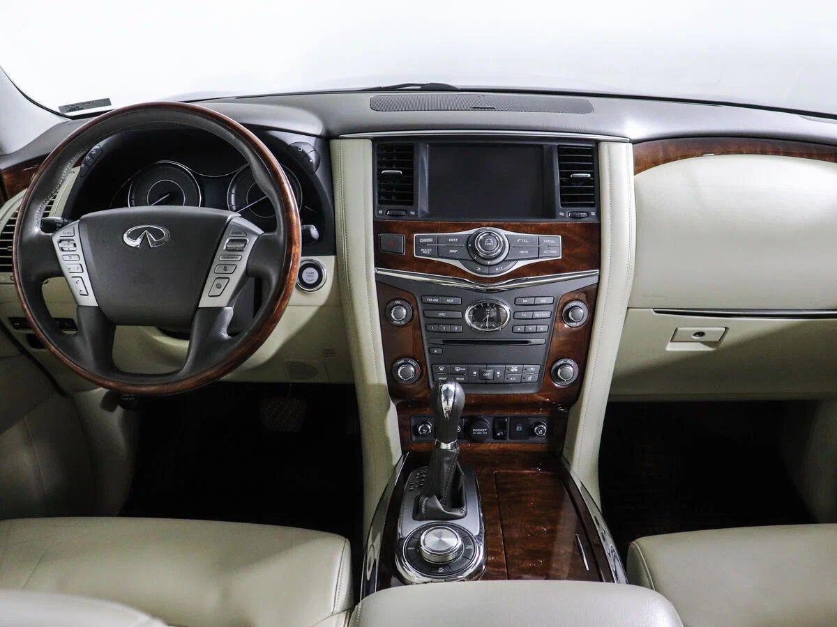 Infiniti QX80 2017, синий