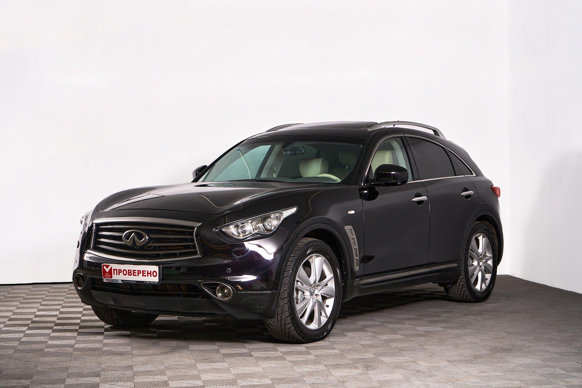 Infiniti FX 2013, черный