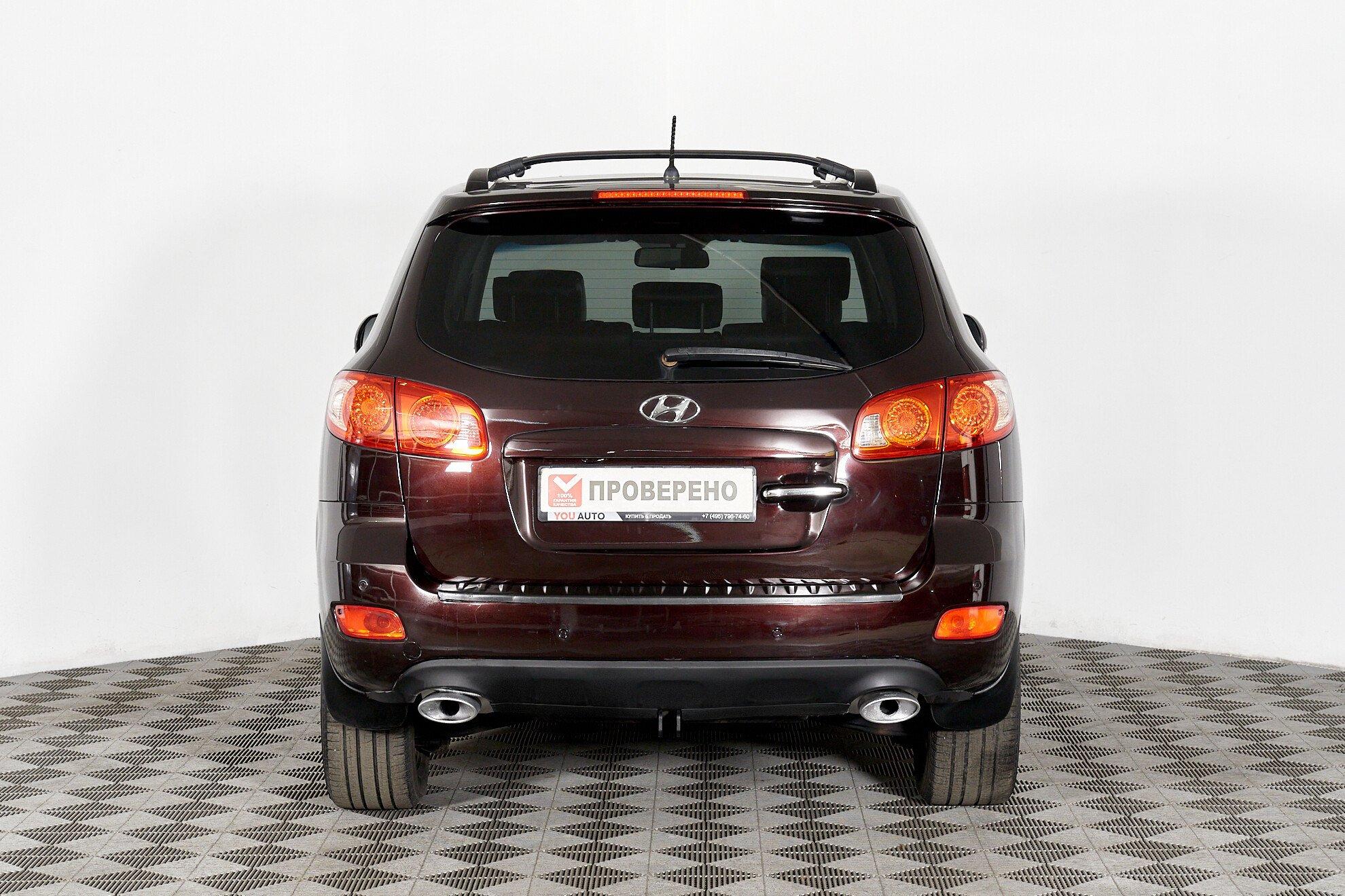 Hyundai Santa Fe 2010, фиолетовый