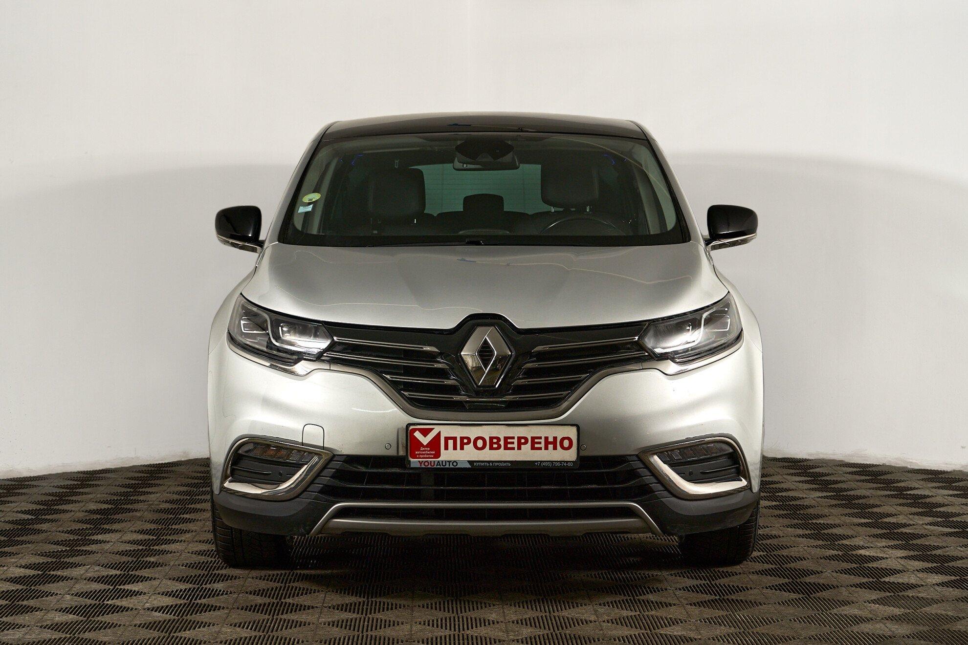 Renault Espace 2018, серебряный