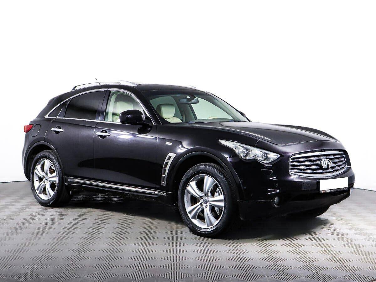 Infiniti FX 2013, черный