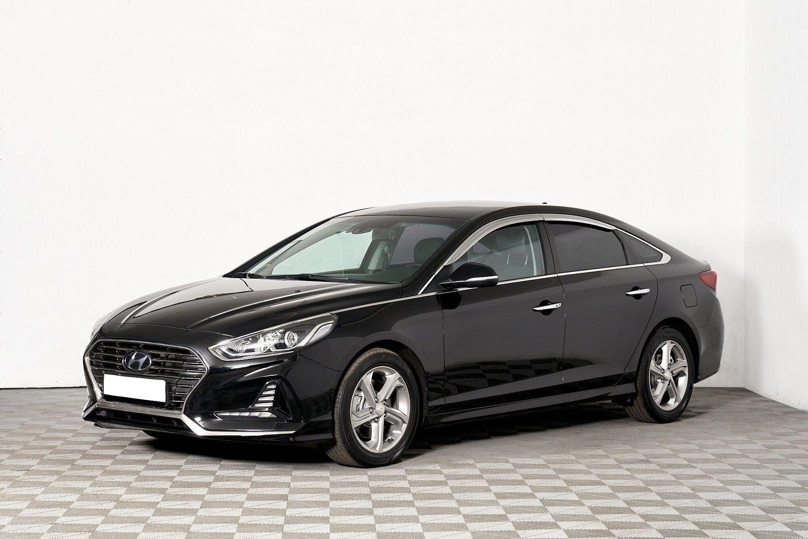 Hyundai Sonata 2019, черный