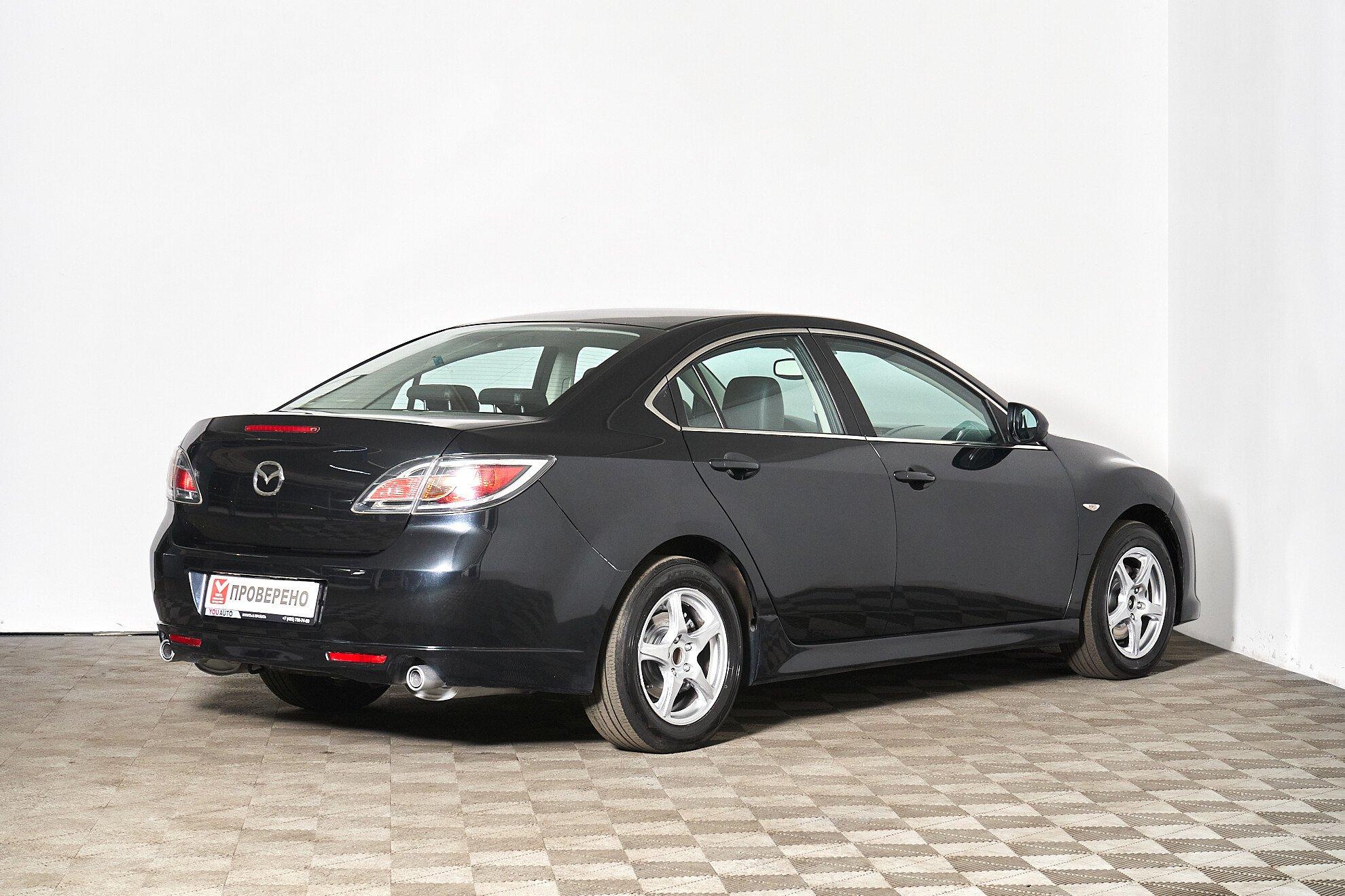 Mazda 6 2010, черный