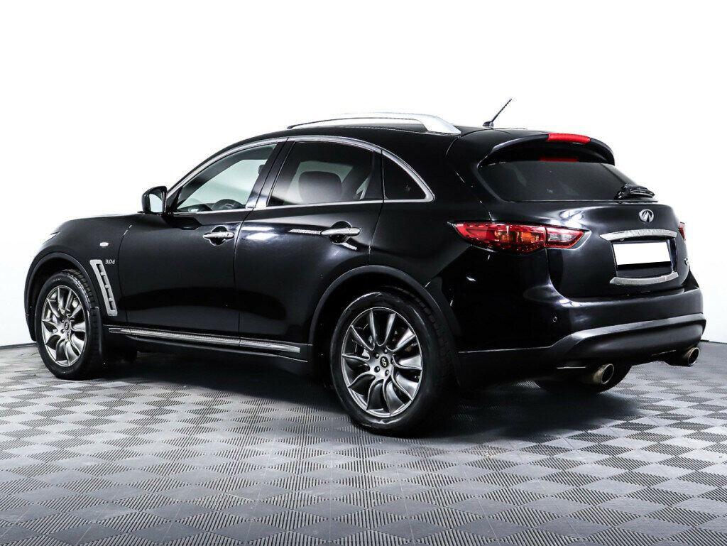 Infiniti QX70 2016, черный