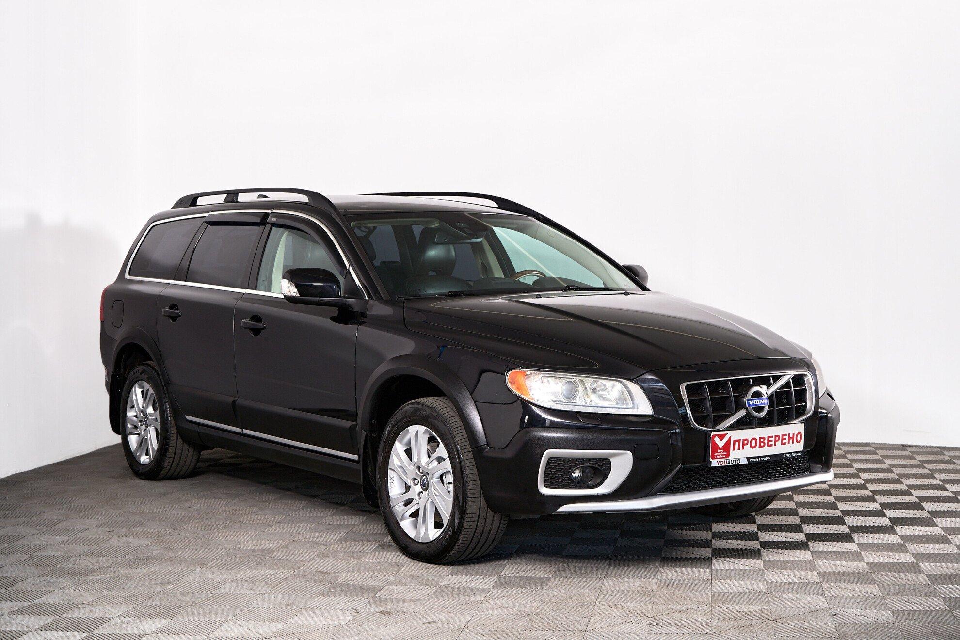 Volvo XC70 2012, черный