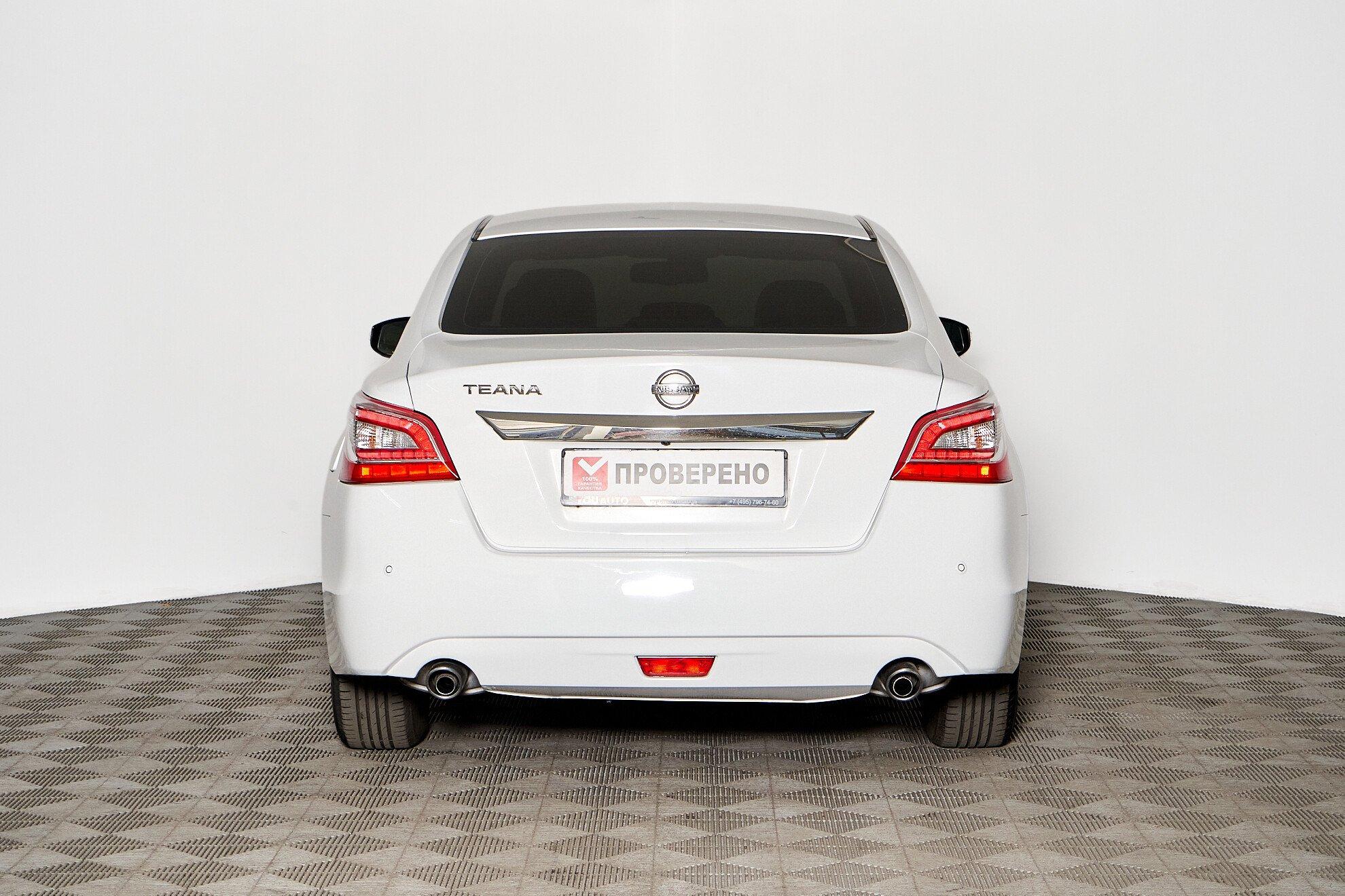 Nissan Teana 2014, белый
