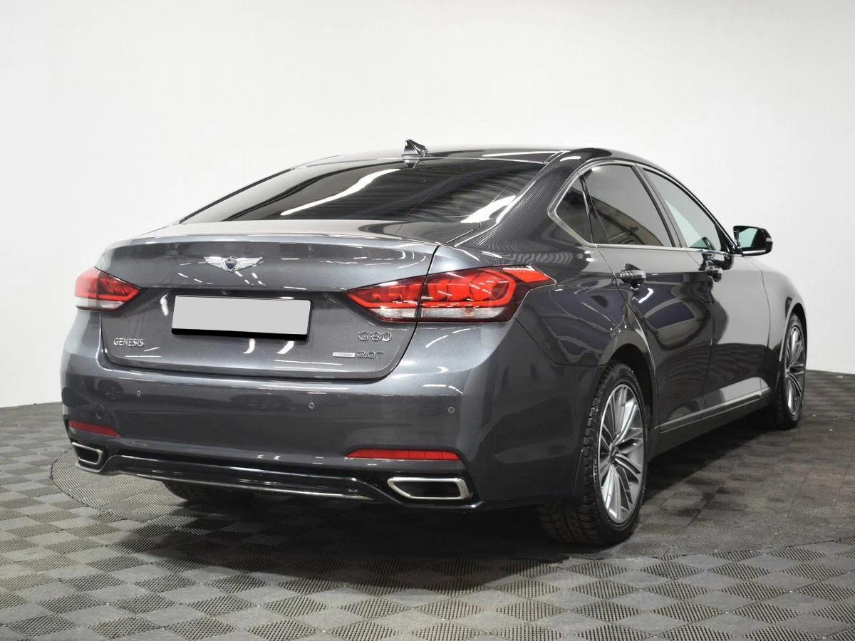 Genesis G80 2018, серый